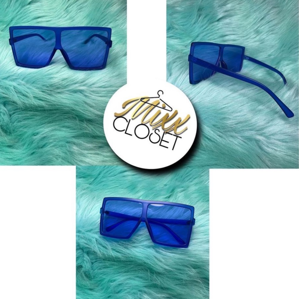Blue womens sunglasses